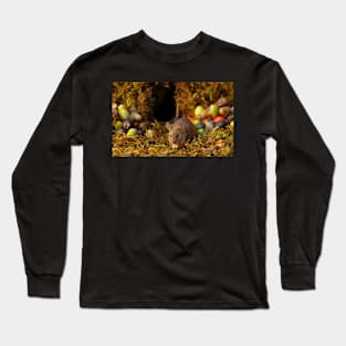 Wild  cute garden mouse Long Sleeve T-Shirt